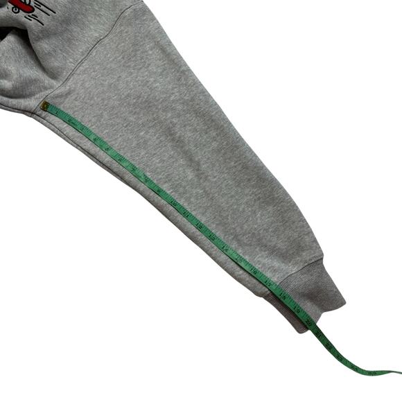 KEITH HARING x H&M Skateboard Figure 1/4 Zip Fleece Sweatshirt Size Medium Mens - Picture 7 of 8